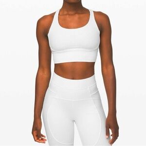 Lululemon Energy Bra Long Line Texture